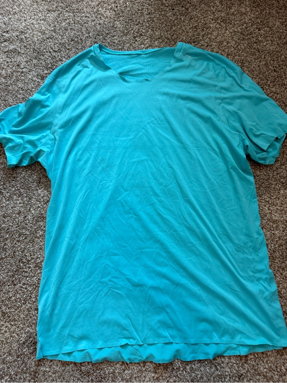lululemon athletica Men's Crew Tee - Turquoise Blue